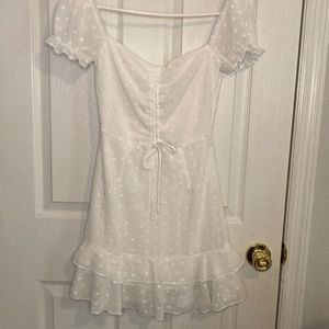 Princess polly white mini dress